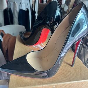 Black Patent Leather So Kate Louboutin